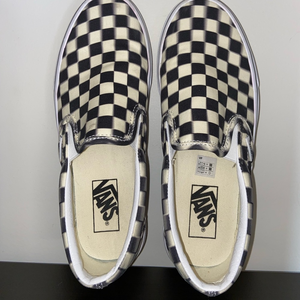 VANS BLUR SLIP ONS LADIES 8